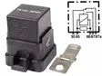 RELE 12V 30/40A VASTUKSELLA,HAMEELLA - Yleisosat ja tarvikkeet - 69860 - 1