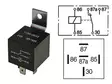 RELE 24V 30/40A 87A 5-NAP, PITIMELLÄ - Yleisosat ja tarvikkeet - 71200 - 1
