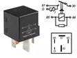 RELE NRO 433 VAG 12V 60A DIODILLA - Yleisosat ja tarvikkeet - 69830 - 1