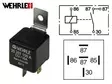 RELE WEHRLE 12V 30A 5-N. - Yleisosat ja tarvikkeet - 163730 - 1