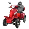Silverfox Four 2.0, metallic red 1.2kWh litium akku ja 3A laturi - 3- ja 4- pyöräiset - 166230 - 1