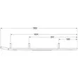 Sno-X Ripper Four Ohjausrauta pari 4" Kovametalli - Moottorikelkan Ohjausraudat - 96200 - 1