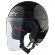 Snowpeople Pro avokypärä tuplavisiirillä musta L - ATV Avokypärät - 86300 - 1