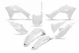 UFO Plastic kit 5-parts White KX250F 25-.. KX450F 24-.. - Moottoripyörän Muovisarjat - 80180 - 1