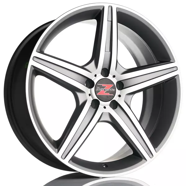 Barzetta Zanardi Titanium 8.5x19 Jako: 5x114.3 ET: 40 vanne - Auton Vanteet - 3231 - 1