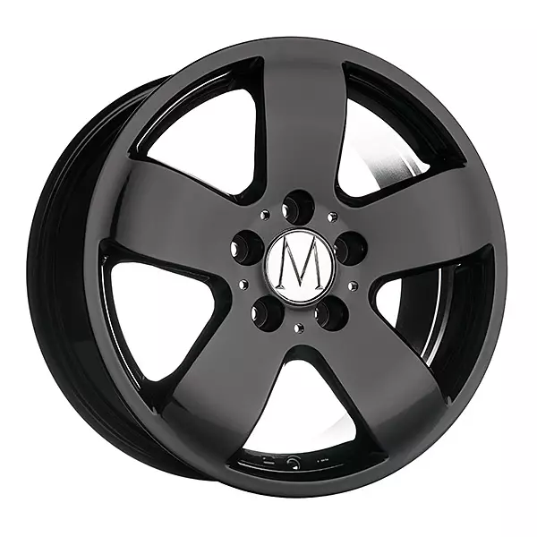 Melchior Vanguard Classic Black 7.5x16 Jako: 5x112 ET: 37 vanne - Auton Vanteet - 3571 - 1