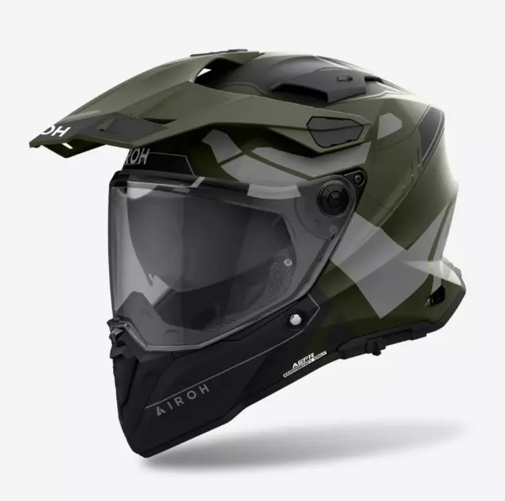 Airoh Kypärä Commander 2 Reveal Vihreä XL - ATV Adventure-kypärät - 86741 - 1