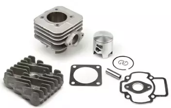 Airsal Sylinterisarja & Kansi, 50cc, Piaggio / Gilera, ilmajäähdytys - Mopon & Skootterin Sylinterisarjat - 98571 - 1