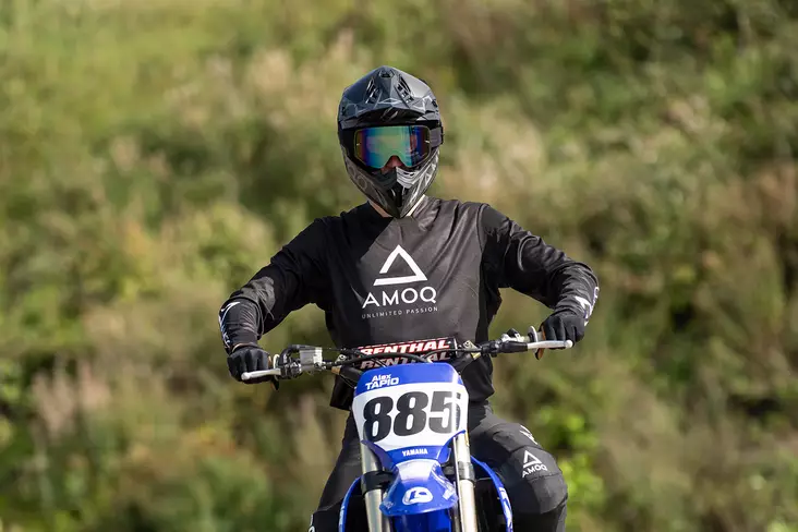 AMOQ Ascent Comp Ajopaita Musta-Valkoinen 4XL - MP Paidat - 87111 - 1