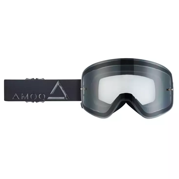 AMOQ Vision Magnetic Crossilasit Blackout - Clear - ATV Ajolasit - 72721 - 1