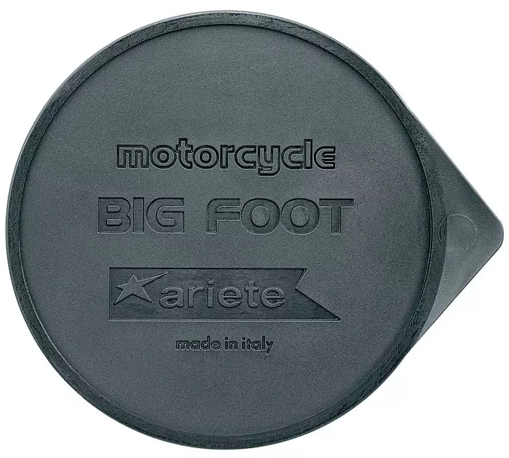 Ariete Big Foot, Musta (10kpl) - Moottoripyörän Jalkatuki - 93451 - 1