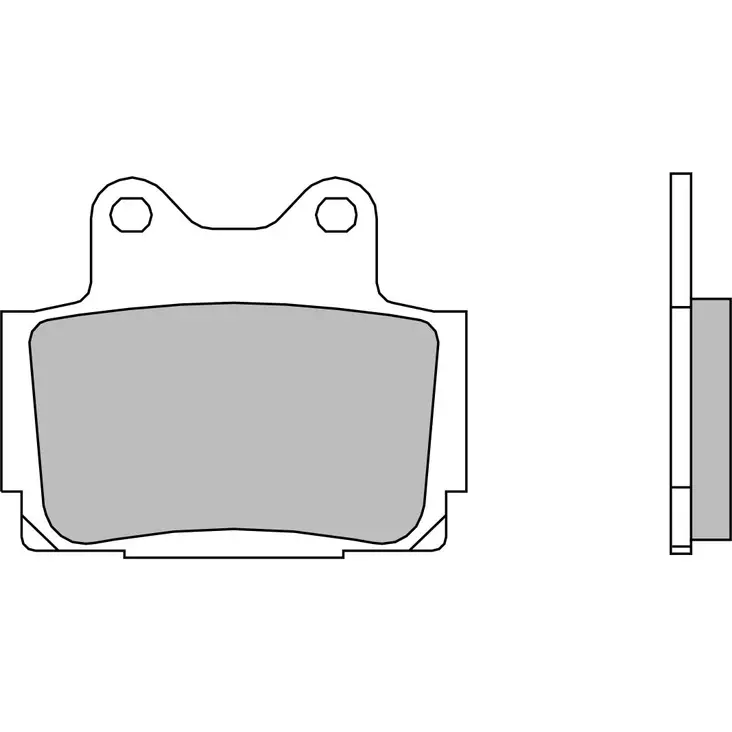 Brembo Jarrupalat Carbon-Ceramic - Moottoripyörän Jarrupalat - 102461 - 1