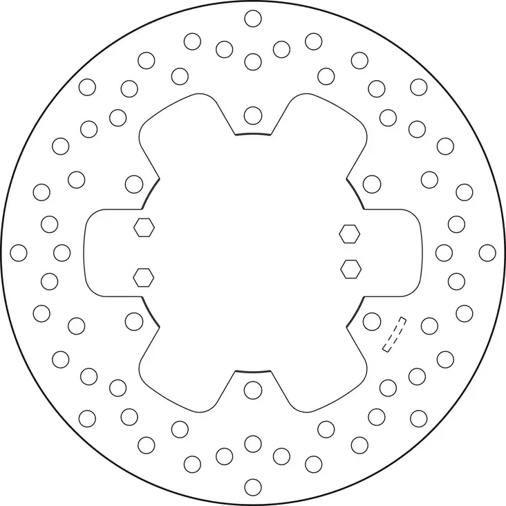 Brembo Serie Oro jarrulevy - Moottoripyörän Jarrulevyt - 103101 - 1