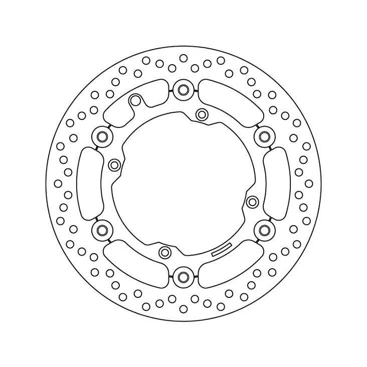 Brembo Serie Oro jarrulevy kelluva - Moottoripyörän Jarrulevyt - 102211 - 1