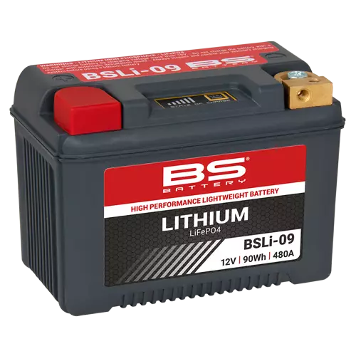 BS Battery BSLI-09 Lithiumakku - Yleisosat - Akut - 108291 - 1