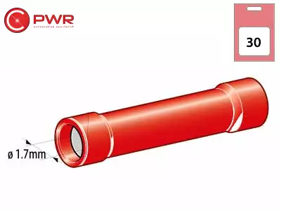 C-PWR PUTKILIITTIMET 30KPL 1.7/26MM - Yleisosat ja tarvikkeet - 41981 - 1