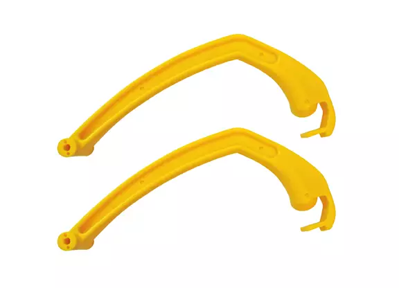 C&A PRO Kahvat Keltainen - Moottorikelkan Sukset - 96461 - 1