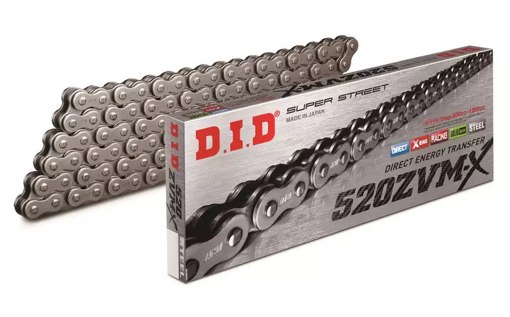 D.I.D 520ZVM-X Ketju+Niittil. (ZJ) - Moottoripyörän Ketjut & rattaat - 99881 - 1