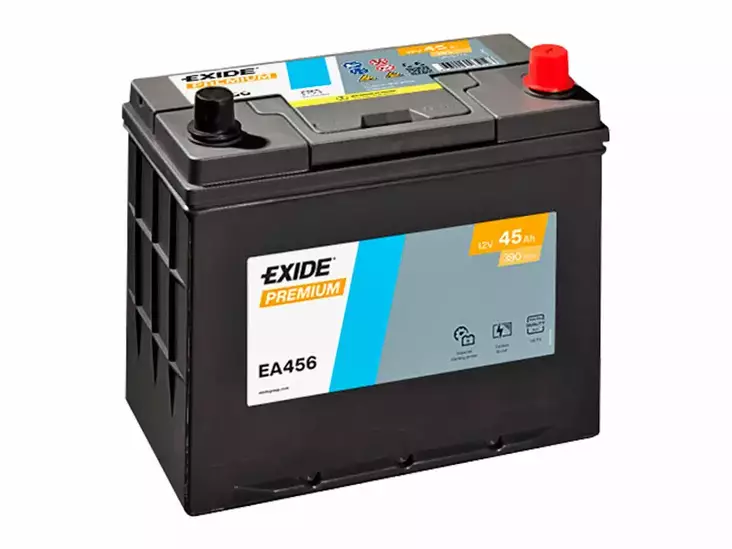 EA456 EXIDE PREMIUM 45AH 237X136X227 -/+ 390A - Yleisosat ja tarvikkeet - 45151 - 1