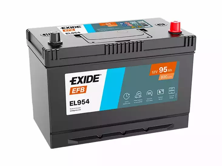 EL954 EXIDE EFB 95AH 306X173X222 -/+ 800A - Yleisosat ja tarvikkeet - 45011 - 1