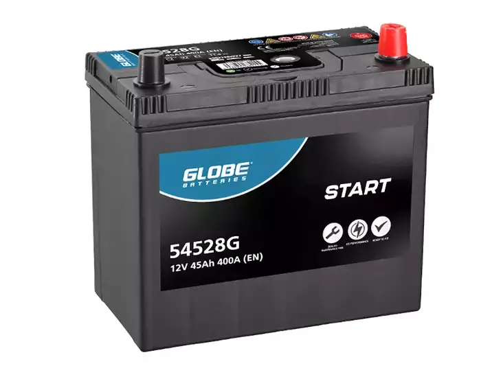 GLOBE START SMF 45AH 238X129X227 -/+ 400A EN - Yleisosat ja tarvikkeet - 46271 - 1