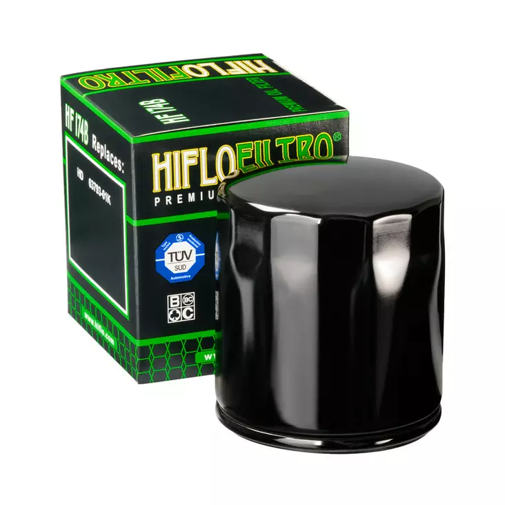 Hiflo öljynsuodatin HF174B - Moottoripyörän Öljynsuodattimet - 105501 - 1