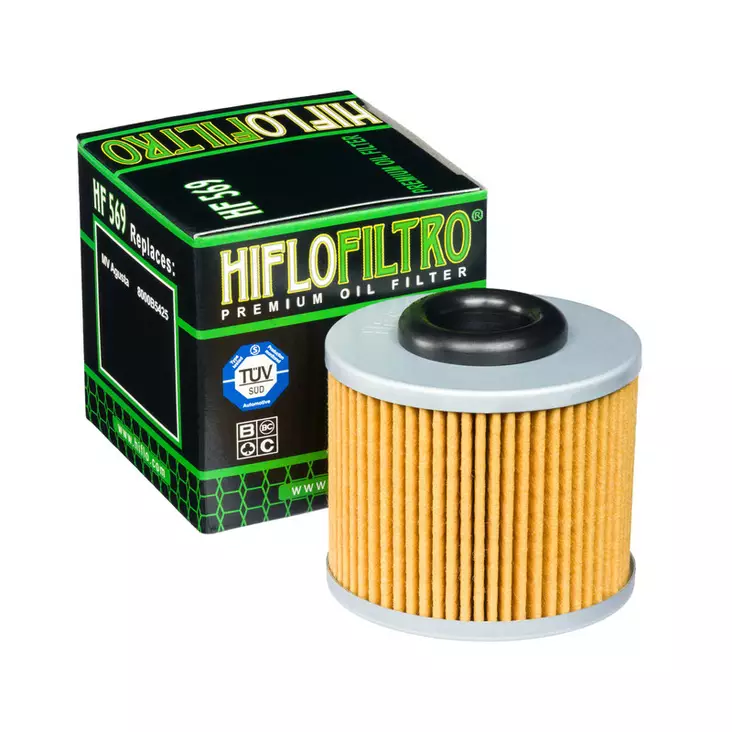 Hiflo öljynsuodatin HF569 - Moottoripyörän Öljynsuodattimet - 106841 - 1