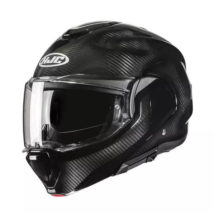 HJC Kypärä F100 Carbon Musta L - MP Avattavat kypärät - 83191 - 1