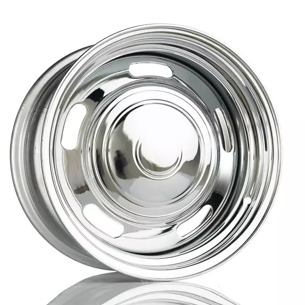 Jack Wheeler American Classic Rally Chrome 8x15 Jako: 5x127 ET: 0 vanne - 15-tuumaiset - 2591 - 1