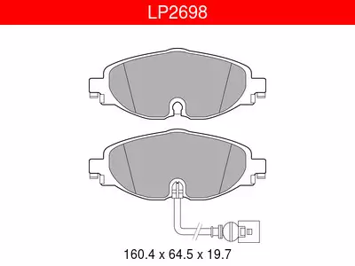 JARRUPALASARJA DELPHI ETU, AUDI SEAT SKODA VOLKSWAGEN - Yleisosat ja tarvikkeet - 9551 - 1