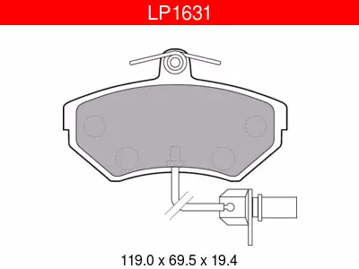 JARRUPALASARJA DELPHI ETU, AUDI, SEAT, VW - Yleisosat ja tarvikkeet - 9741 - 1