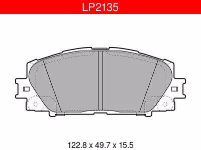 JARRUPALASARJA DELPHI ETU, LEXUS, TOYOTA - Yleisosat ja tarvikkeet - 9801 - 1