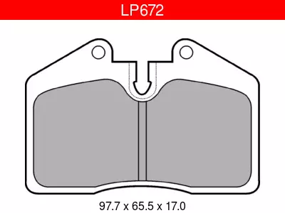 JARRUPALASARJA DELPHI ETU /TAKA, PORSCHE - Yleisosat ja tarvikkeet - 8541 - 1