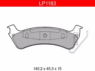 JARRUPALASARJA DELPHI TAKA, JEEP - Yleisosat ja tarvikkeet - 8881 - 1