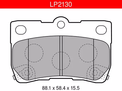 JARRUPALASARJA DELPHI TAKA, LEXUS - Yleisosat ja tarvikkeet - 8831 - 1