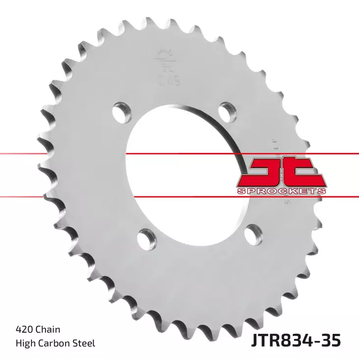 JT Takaratas JTR834.35 - Moottoripyörän Ketjut & rattaat - 100121 - 1