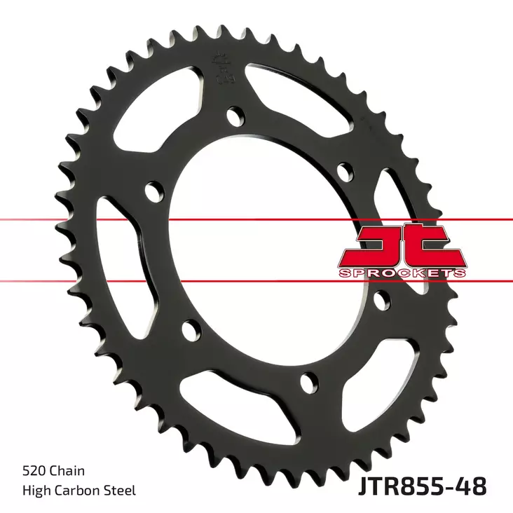 JT Takaratas JTR855.48 - Moottoripyörän Ketjut & rattaat - 100231 - 1