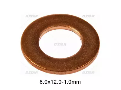 KUPARITIIVISTE 8X12X1,0MM - Yleisosat ja tarvikkeet - 29971 - 1