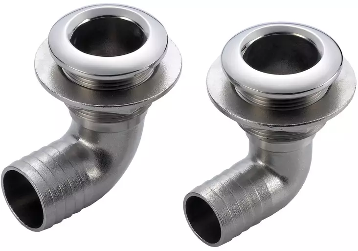 Läpivienti SS 90° 11/2x51mm - Veneen Läpivienti - 91811 - 1