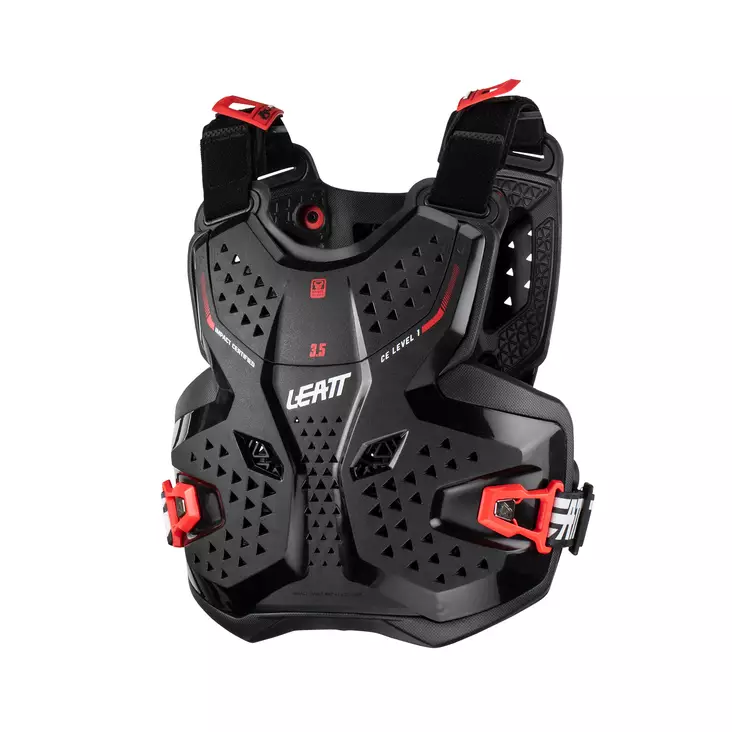Leatt Suojaliivi 3.5 Nuorten Musta/Punainen L/XL 147-159 - MP Rintasuojat - 82641 - 1