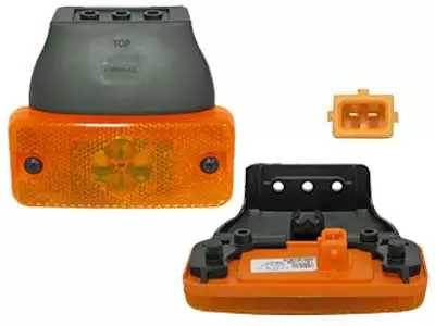 LED-ÄÄRIVALO KELT. VOLVO BUS 2-LED - Yleisosat ja tarvikkeet - 50431 - 1
