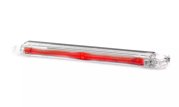LED-ÄÄRIVALO PUN. 12/24V 237X20,5MM - Yleisosat ja tarvikkeet - 51261 - 1