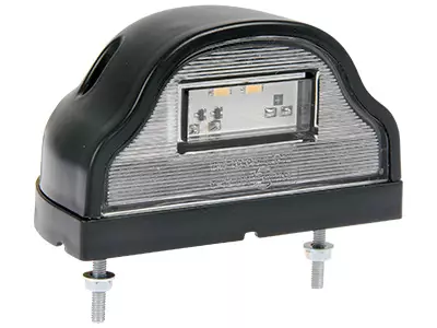 LED-REKISTERIVALO 12/24V ISO MUSTA ADR - Yleisosat ja tarvikkeet - 68261 - 1