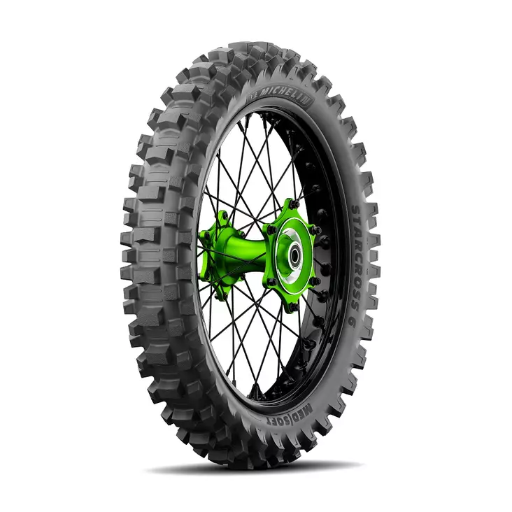Michelin Starcross 6 Medium Soft 110/90-19 M/C 62M TT Re - MP renkaat - Offroad - 102771 - 1