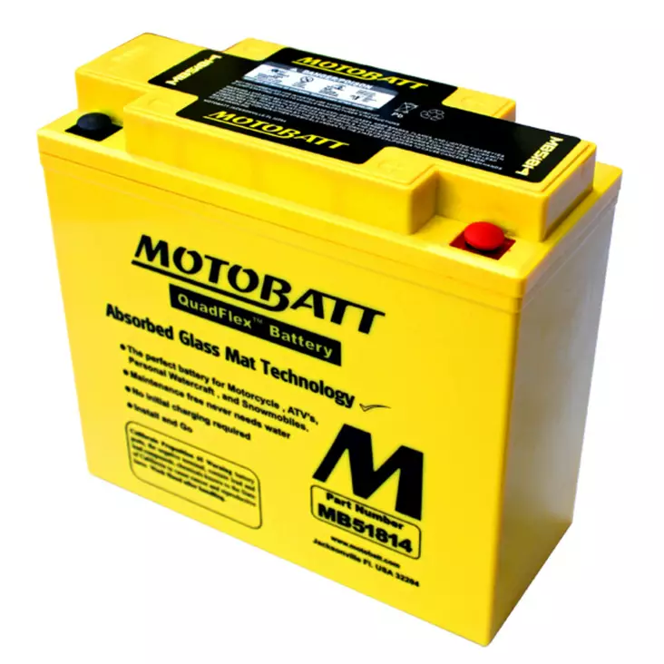 Motobatt akku, MB51814 - Yleisosat - Akut - 107221 - 1