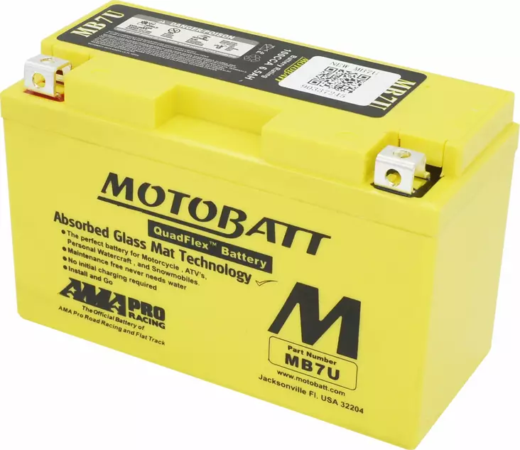 Motobatt akku, MB7U - Yleisosat - Akut - 108511 - 1