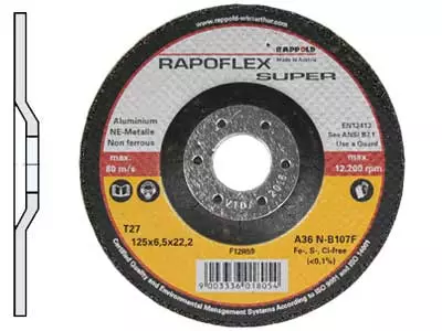 NAPALAIKKA ## 125X6,5 ALU RAPPOLD - Yleisosat ja tarvikkeet - 46941 - 1