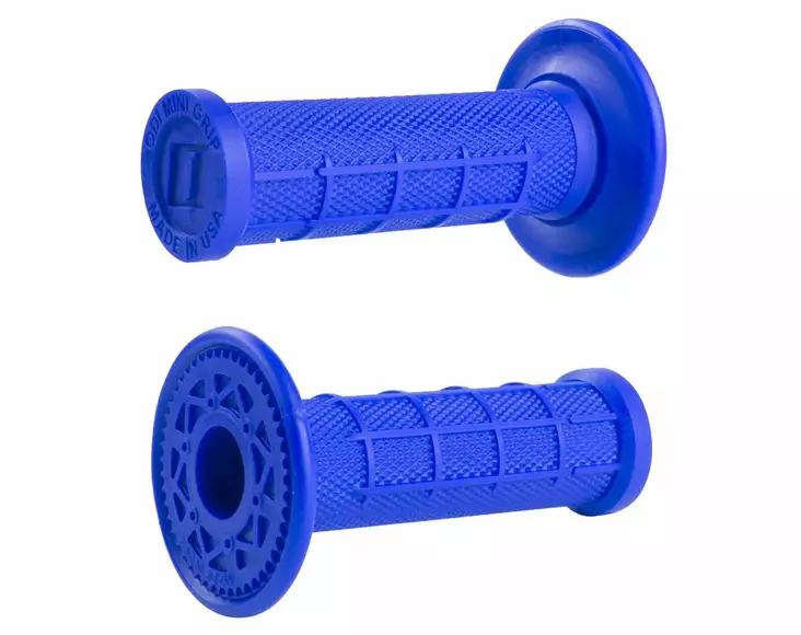 ODI Glue-On Grip Mini-MX Half-Waffle Single-Ply Blue - Moottoripyörän Ohjaus & hallinta - 80801 - 1
