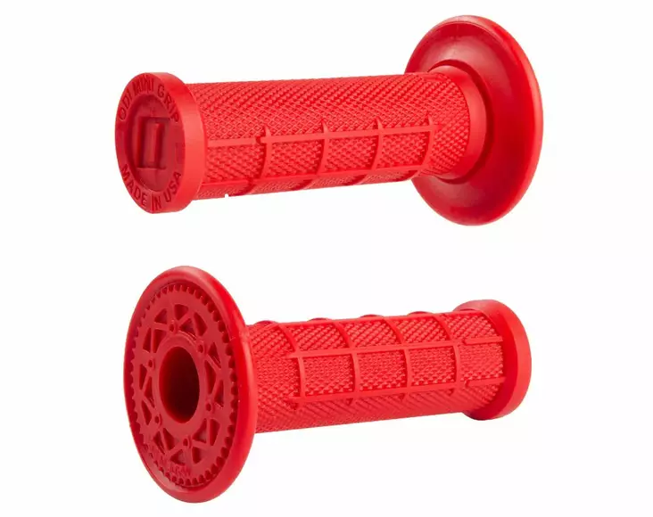 ODI Glue-On Grip Mini-MX Half-Waffle Single-Ply Red - Moottoripyörän Ohjaus & hallinta - 81311 - 1