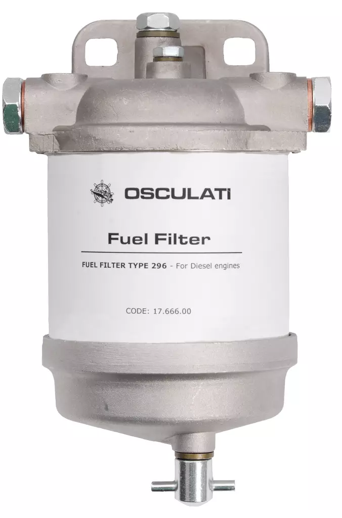 Osculati Diesel suodatin CAV 296 w/water drain - Veneen Polttoainetarvikkeet - 92581 - 1
